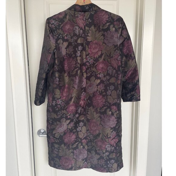 Oversized Floral Blazer Coat - Picture 8 of 8